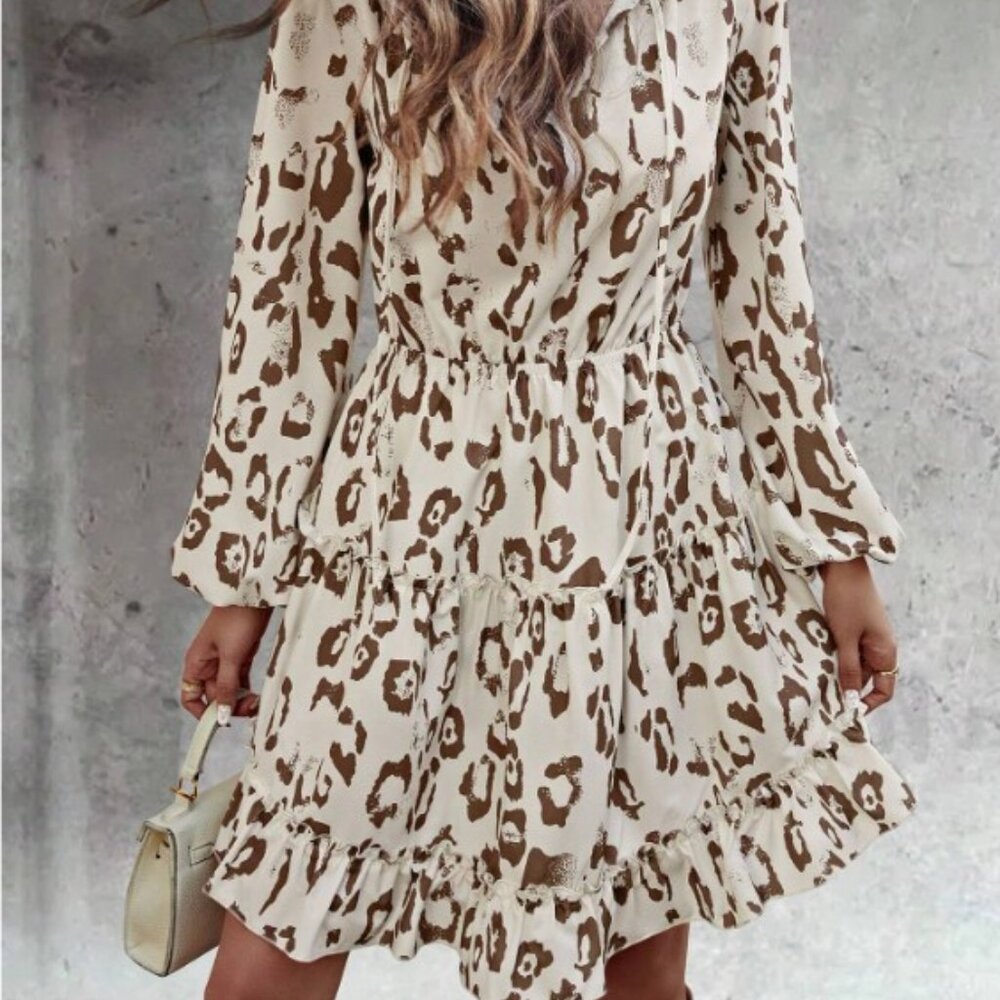 NEW Leopard Pattern Short Dress